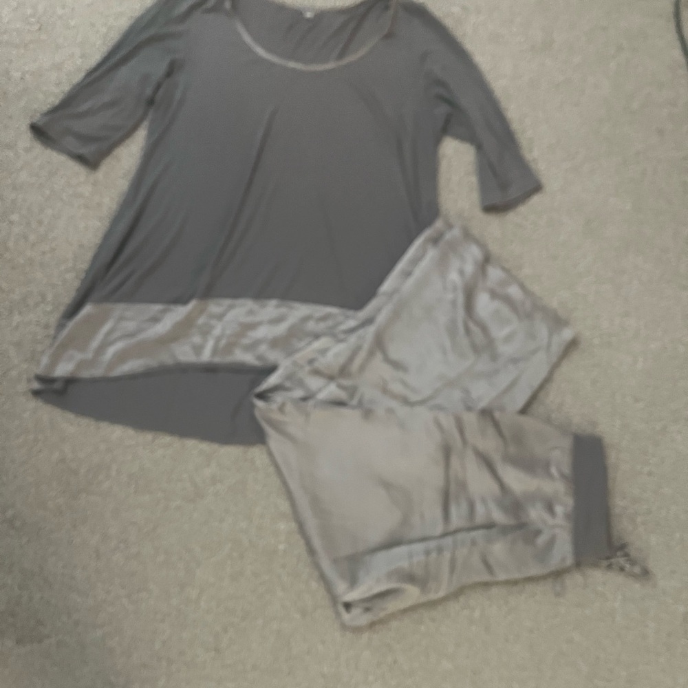PJ Harlow Gray Pajama Set